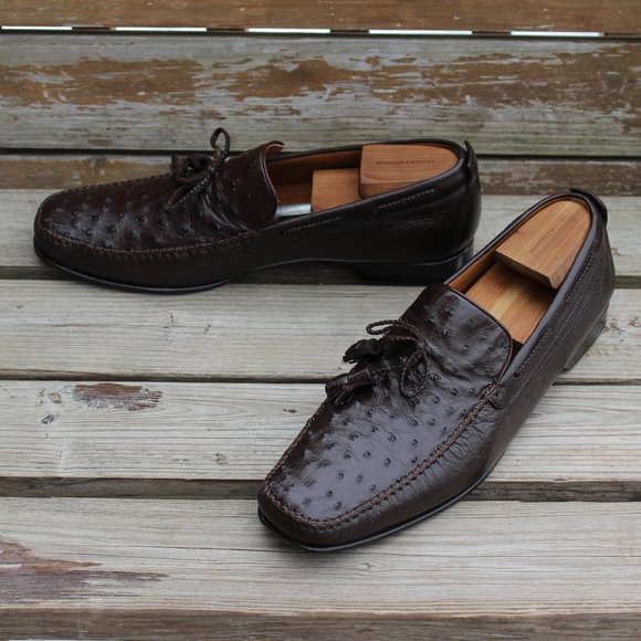 Elegant Brown Leather Loafers - Picture 3 of 10